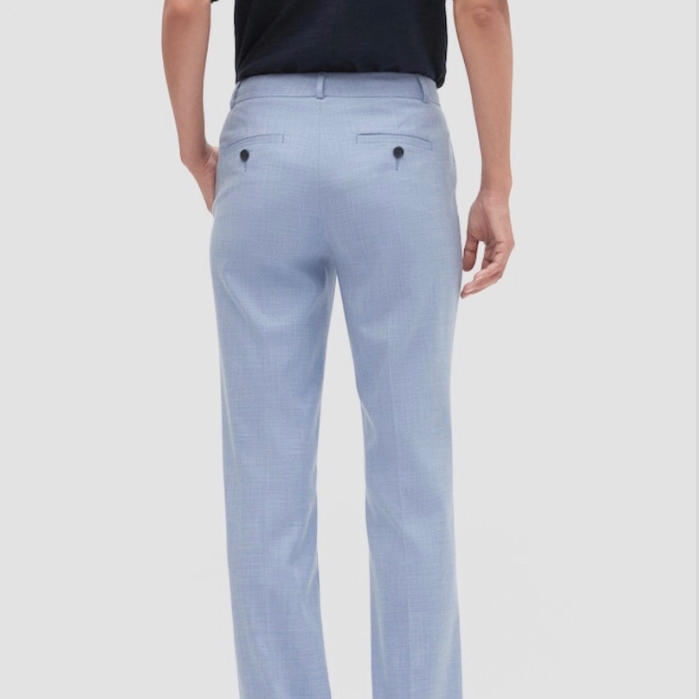 Banana Republic Logan Washable Lined Wool Trouser